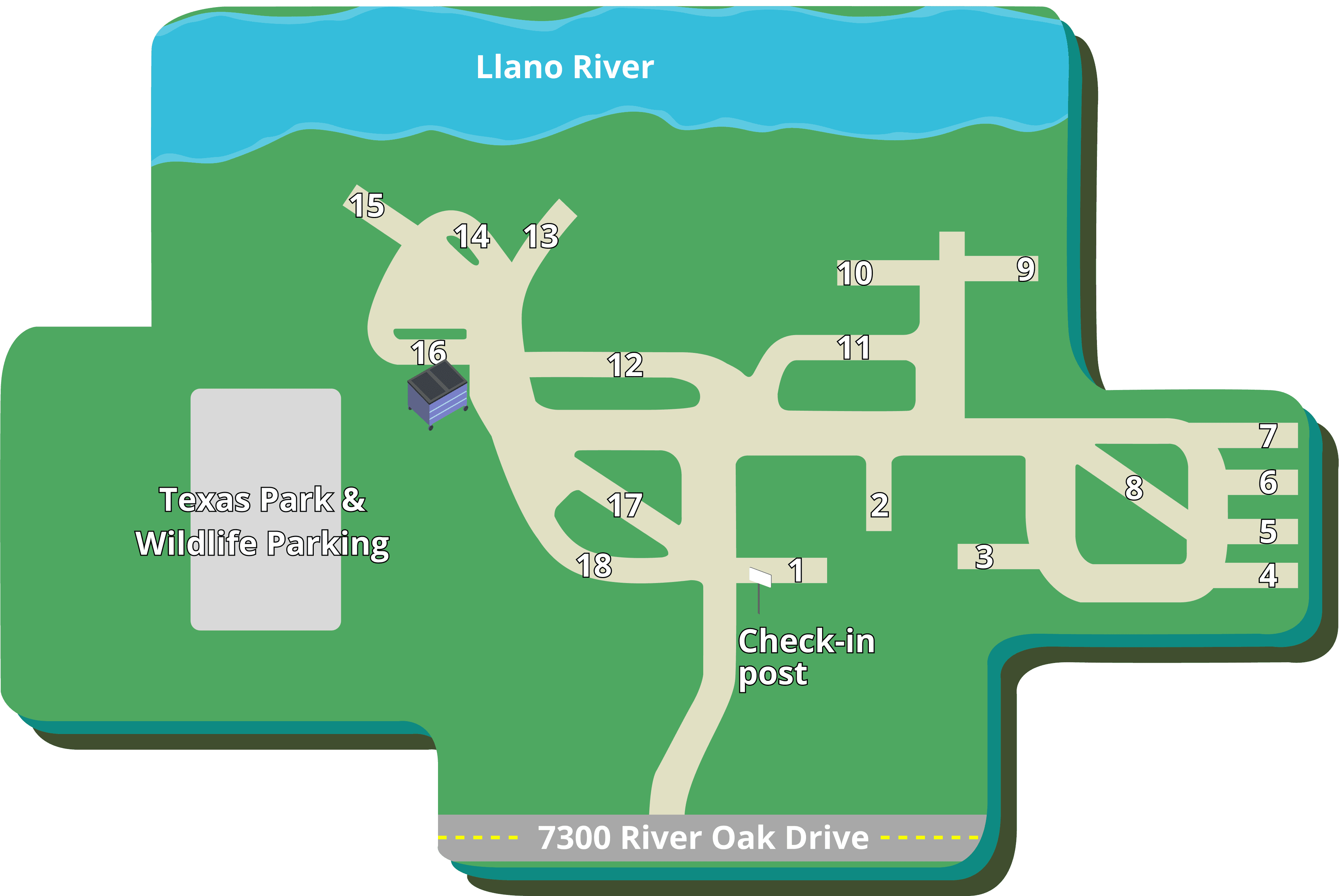 Kingsland Slab RV Camp