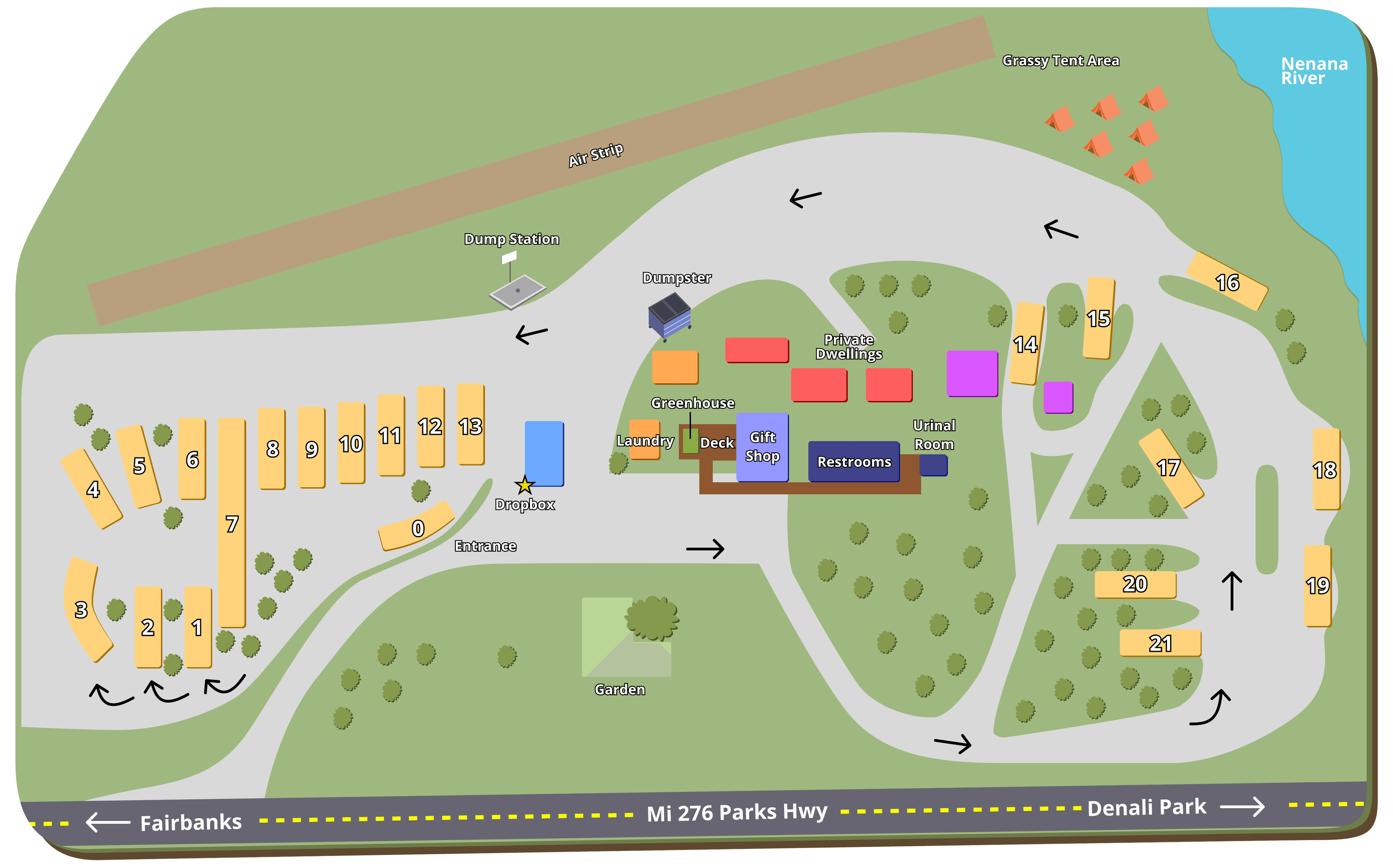 Tatlanika Trading Co. Gift Shop & RV Park