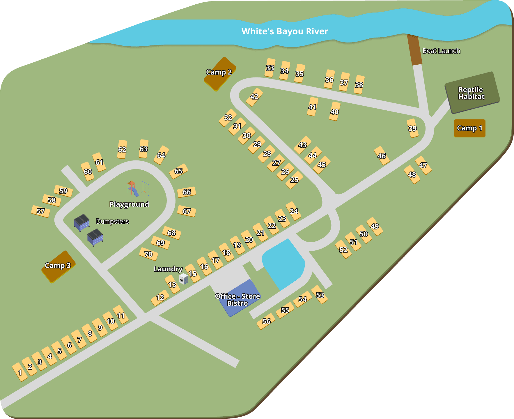 Whites Bayou RV Park